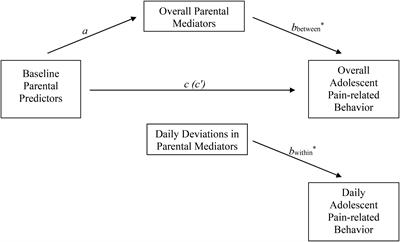 Investigating How Parental Instructions and Protective Responses Mediate the Relationship Between Parental Psychological Flexibility and Pain-Related Behavior in Adolescents With Chronic Pain: A Daily Diary Study